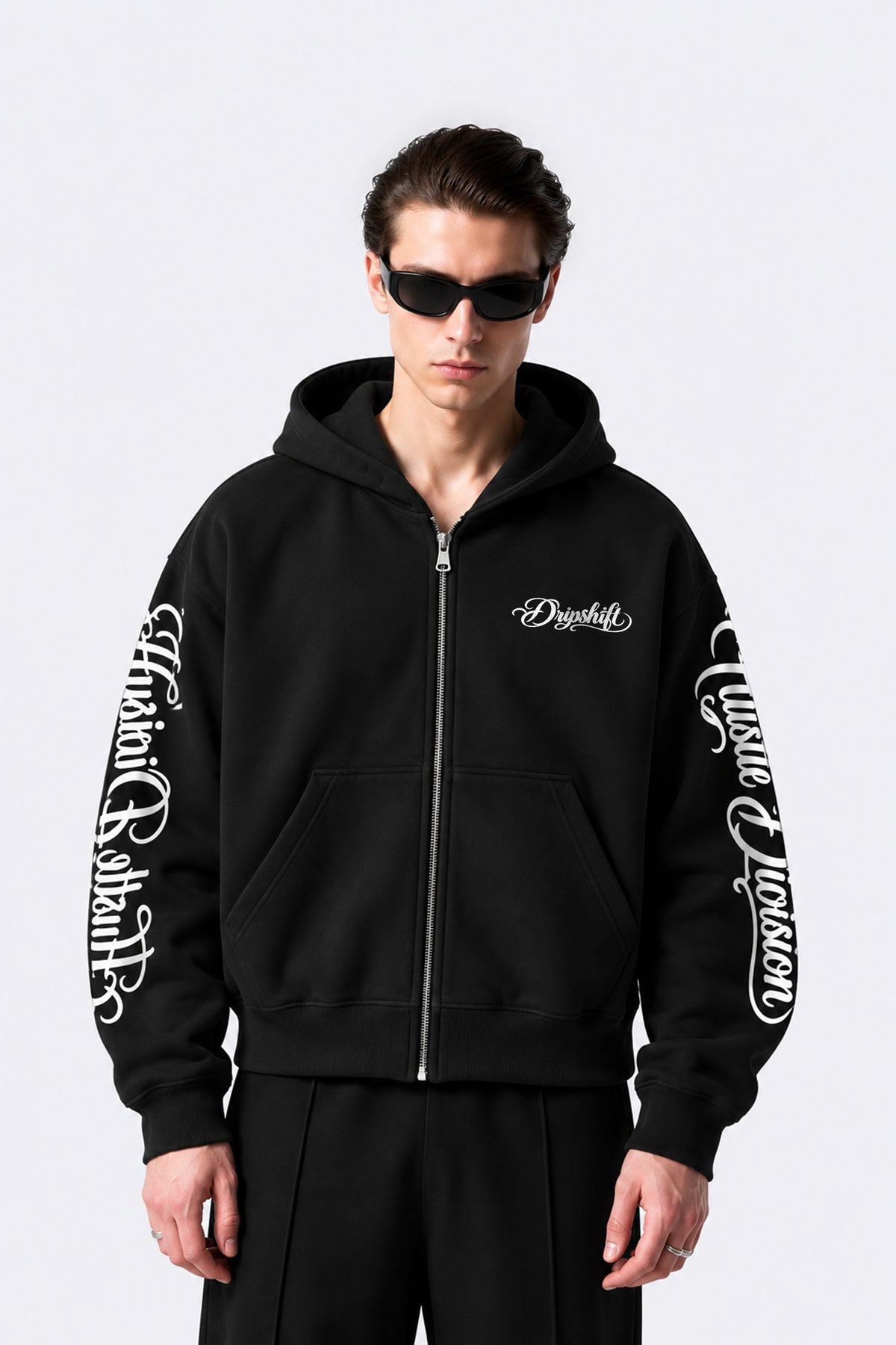 CLASSIC DIVISION ZIP HOODIE