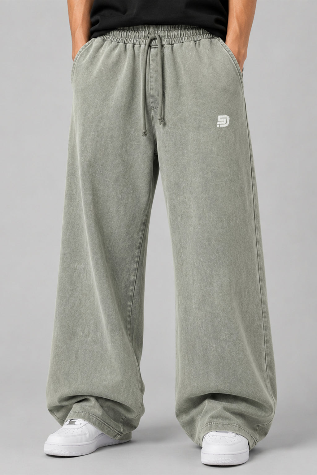 Sage Washed Trouser