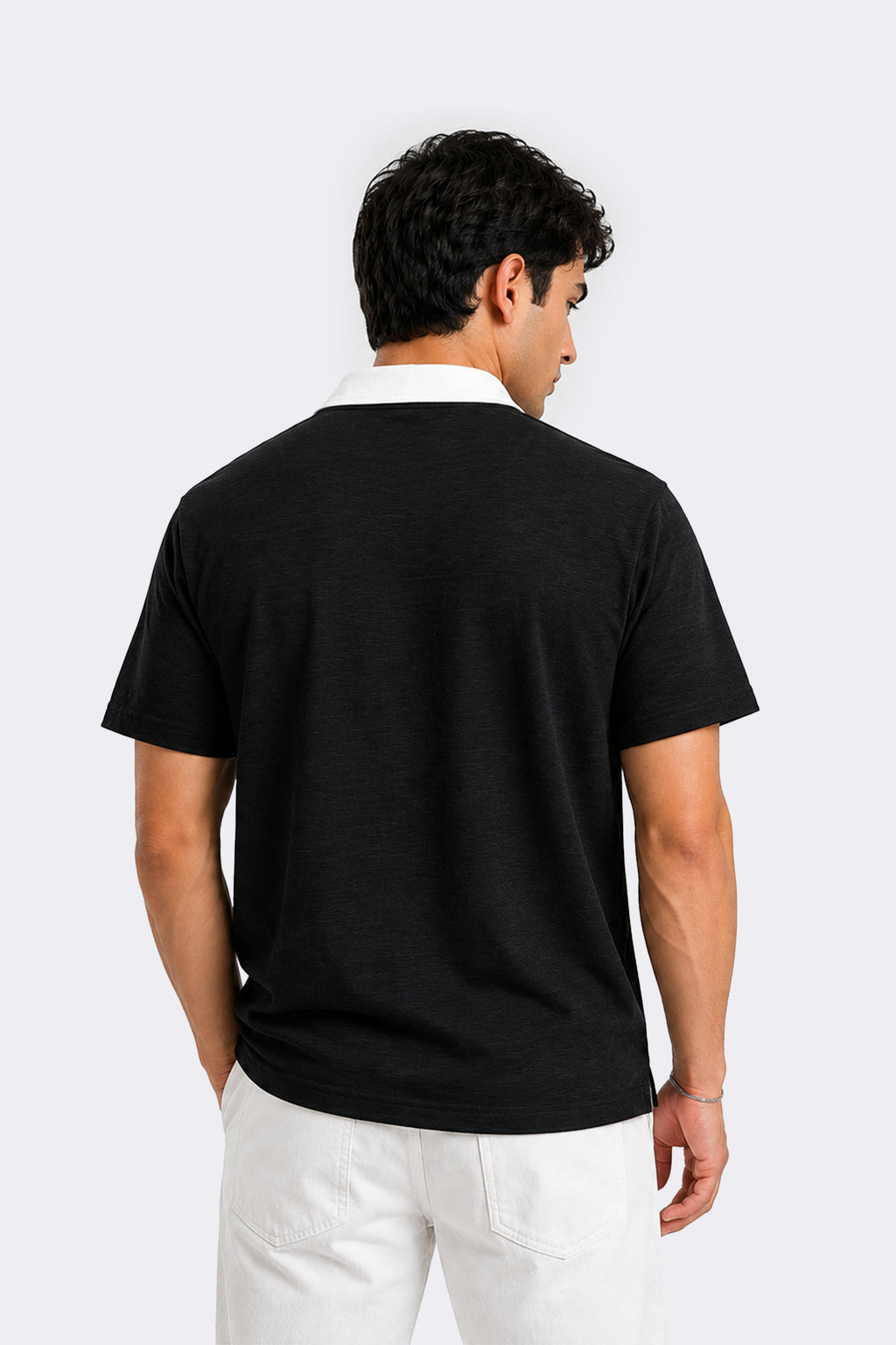 Zip Up Polo