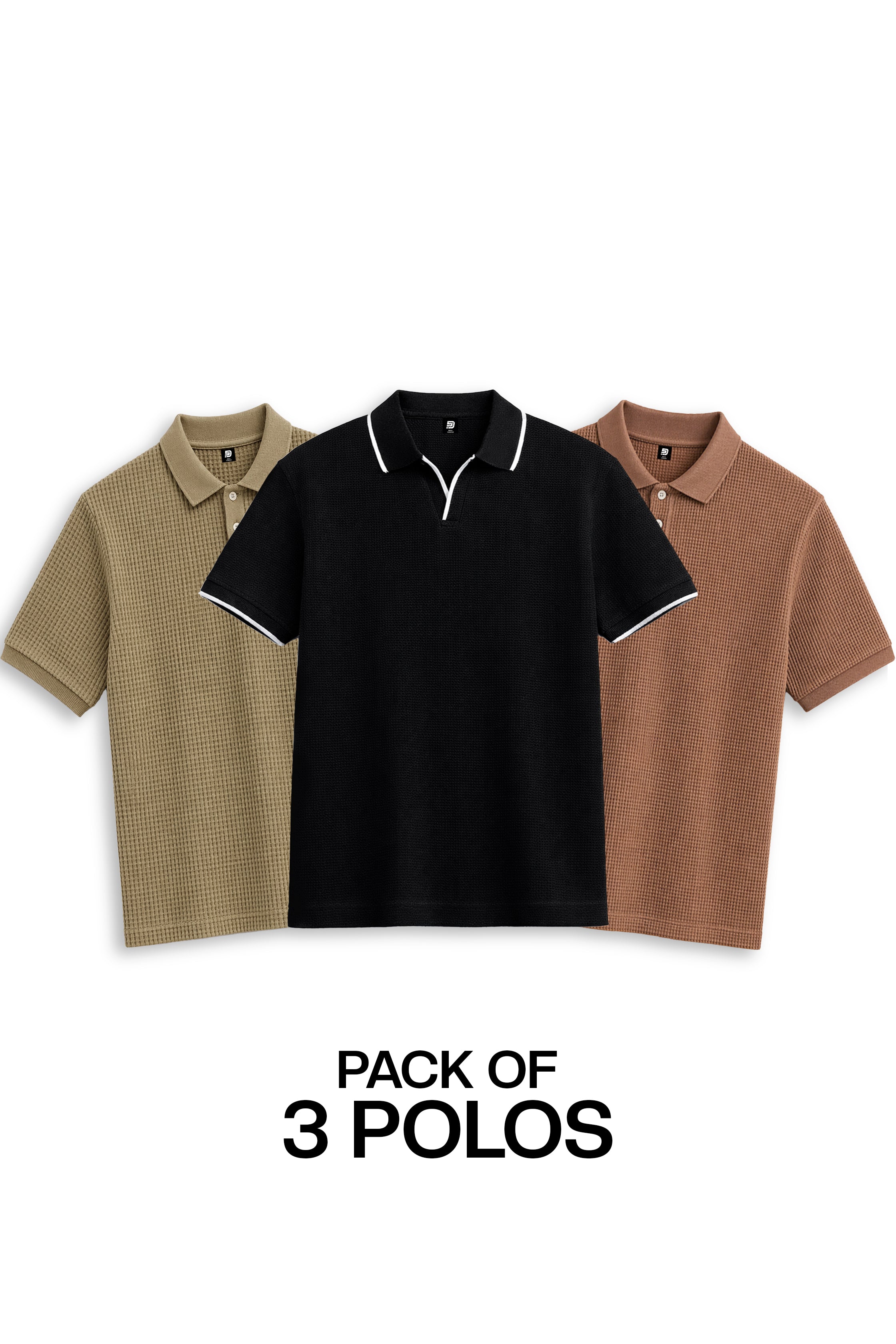 Pack Of 3 Polos
