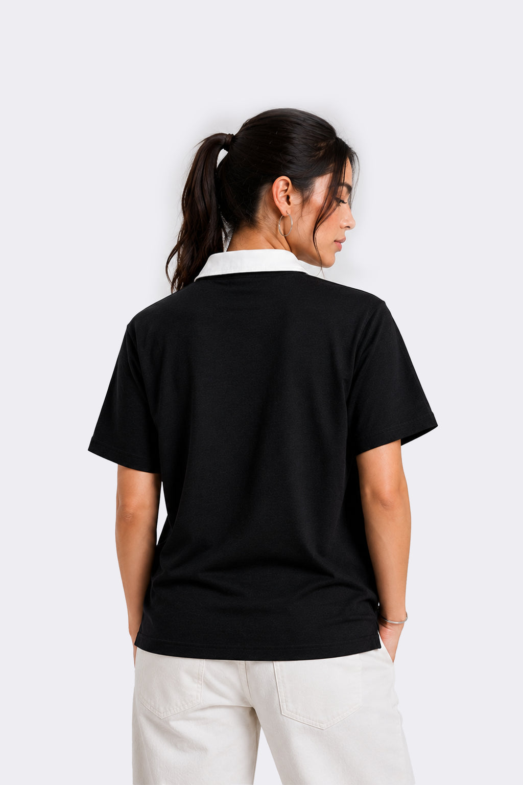Zip Up Polo