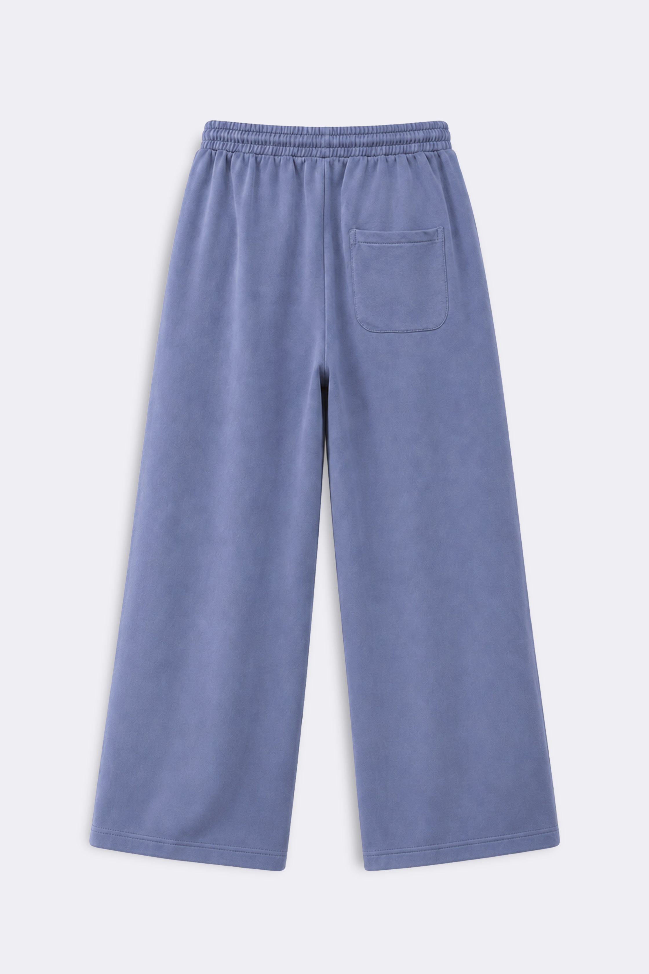Essential Baggy Trouser — Dusty Blue