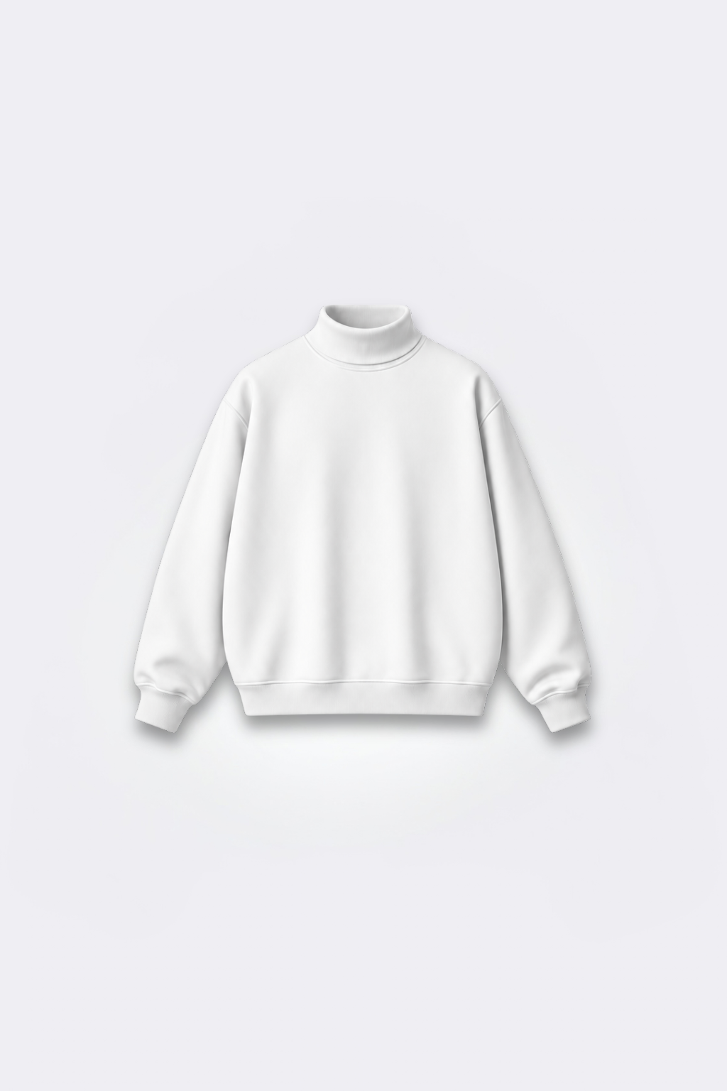 WHITE HIGH NECK