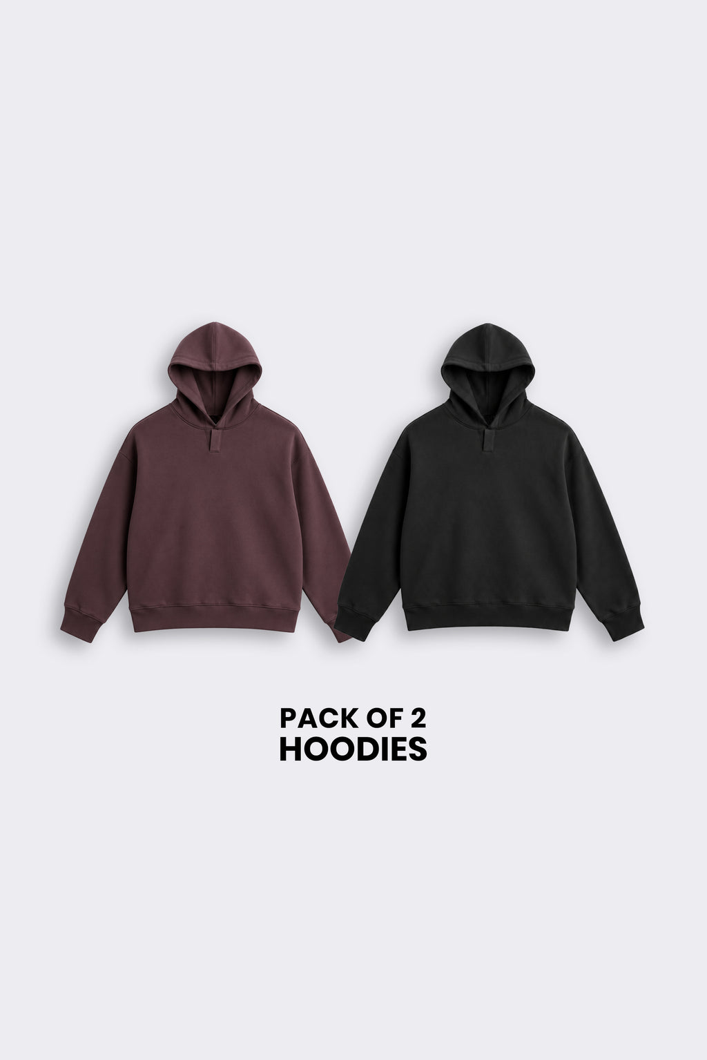 PACK OF 2 PULLOVER HOODIES