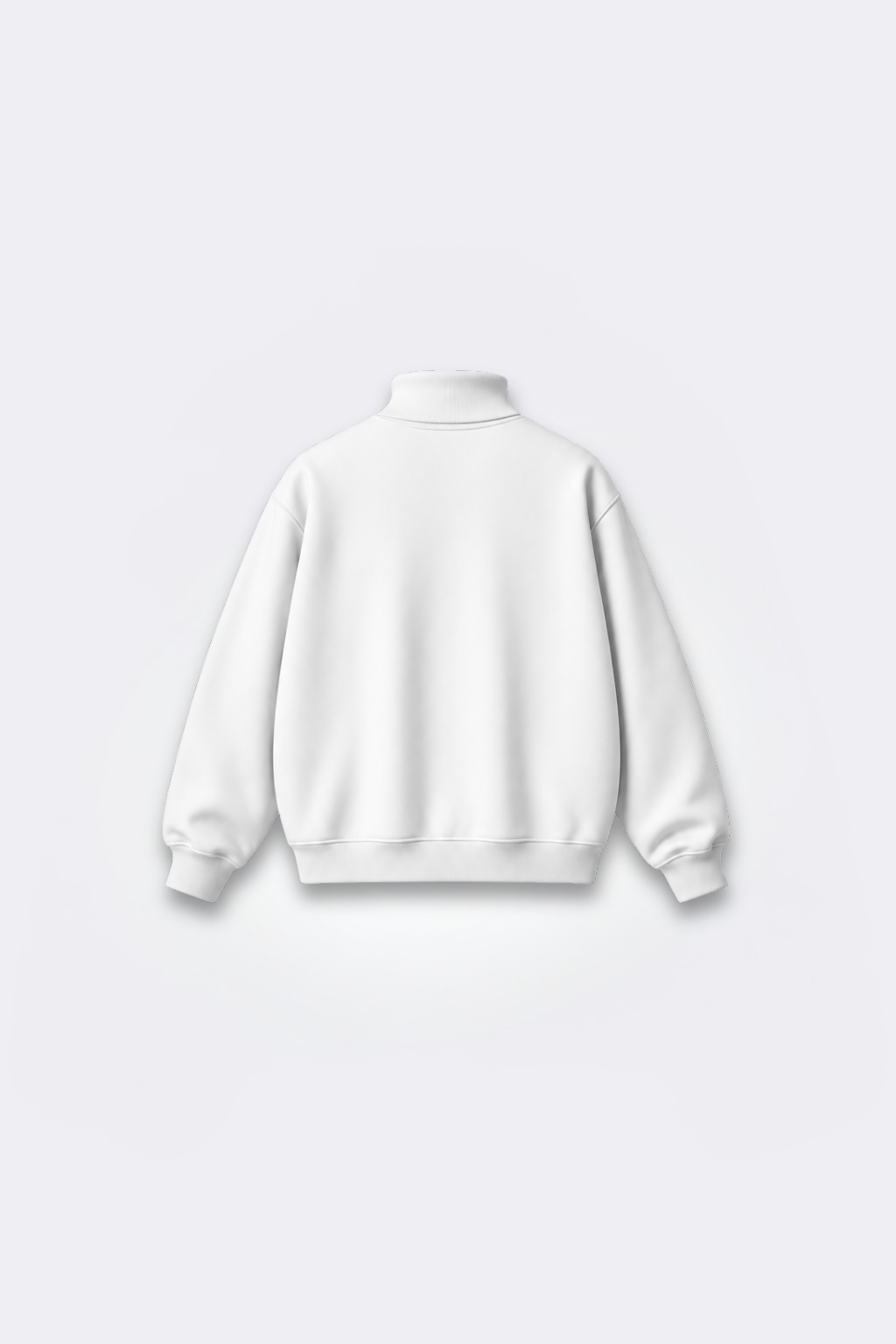WHITE HIGH NECK