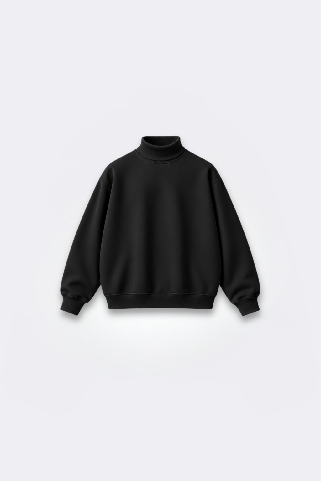 BLACK HIGH NECK