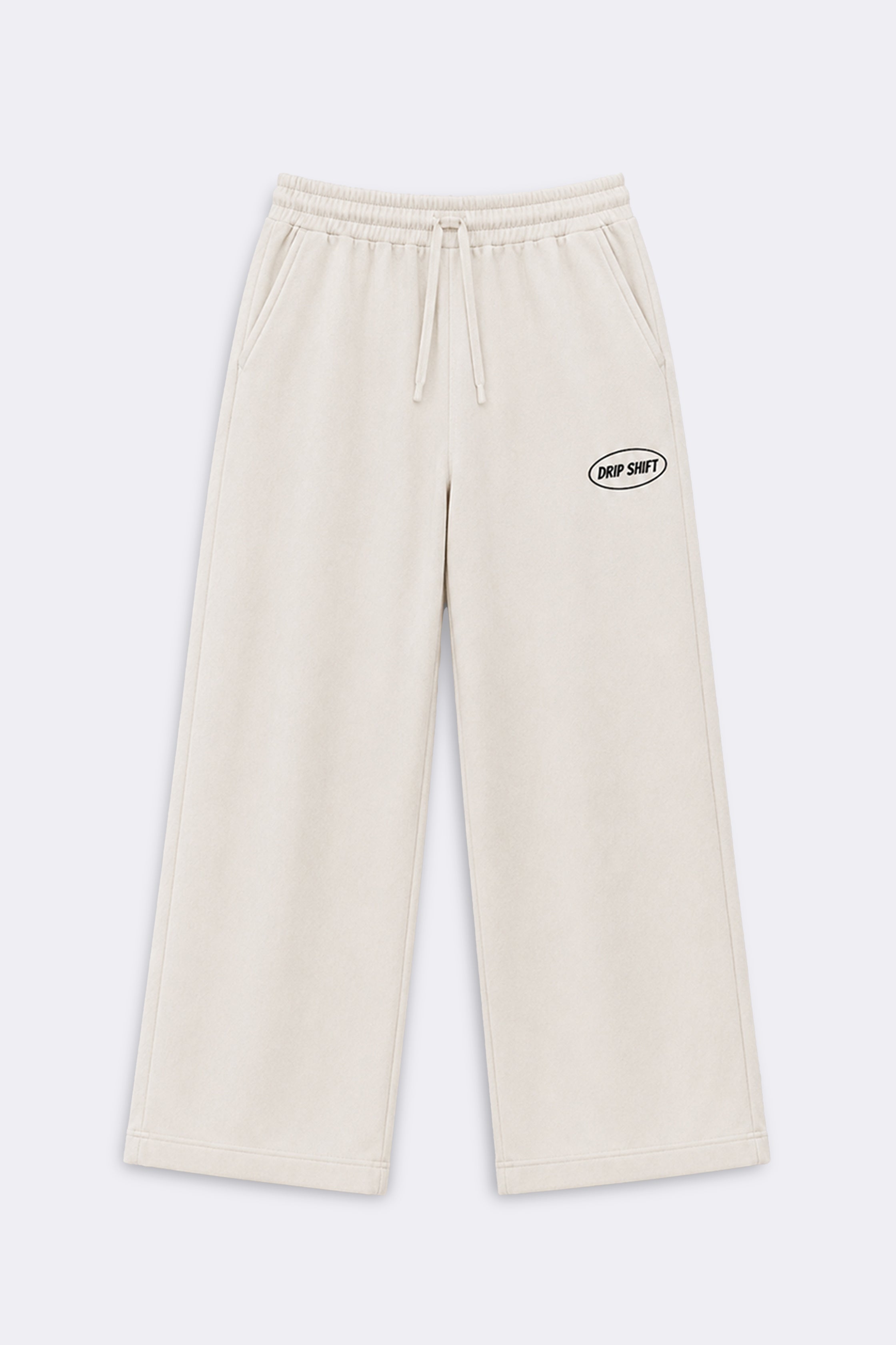 Essential Baggy Trouser — Cream
