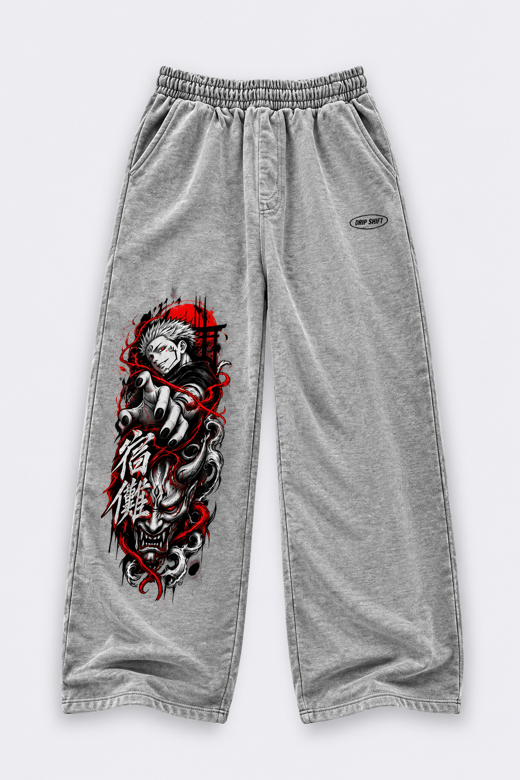 CRIMSON SHADOW BAGGY TROUSER