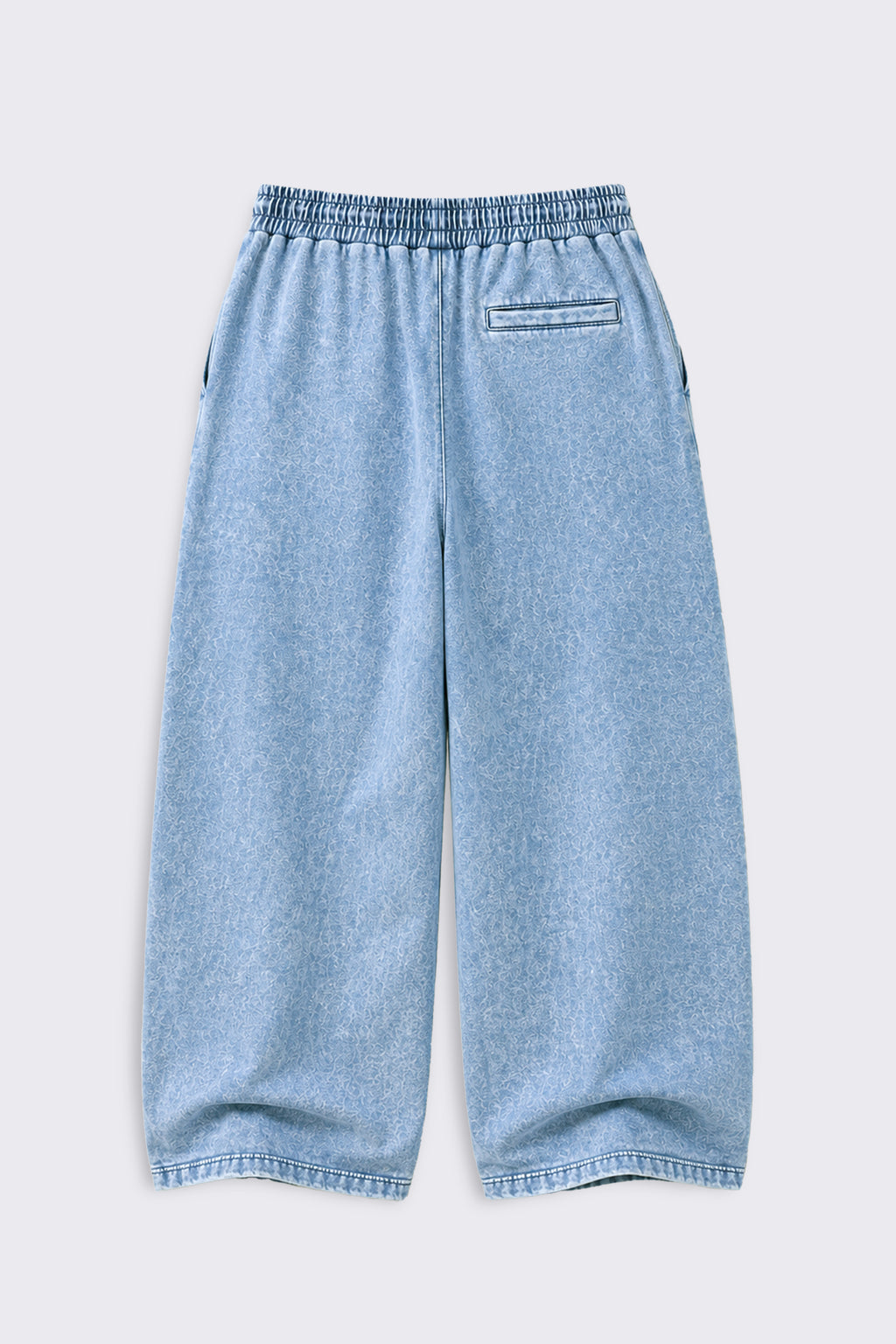 Ice Blue Washed Trouser