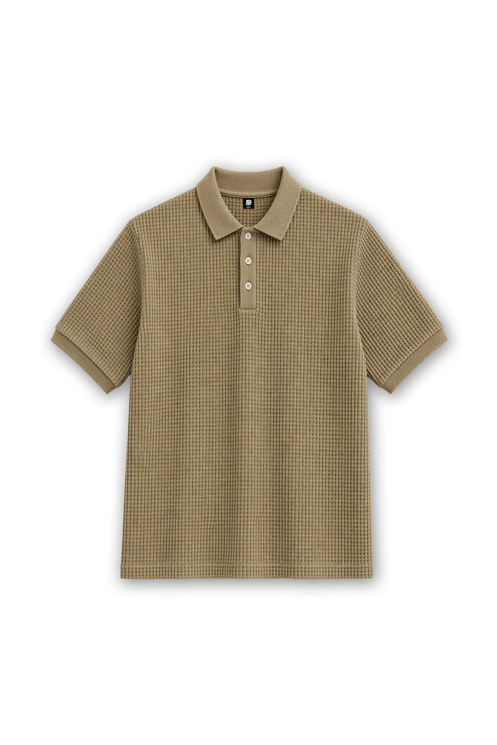 Sand Classic Button Polo