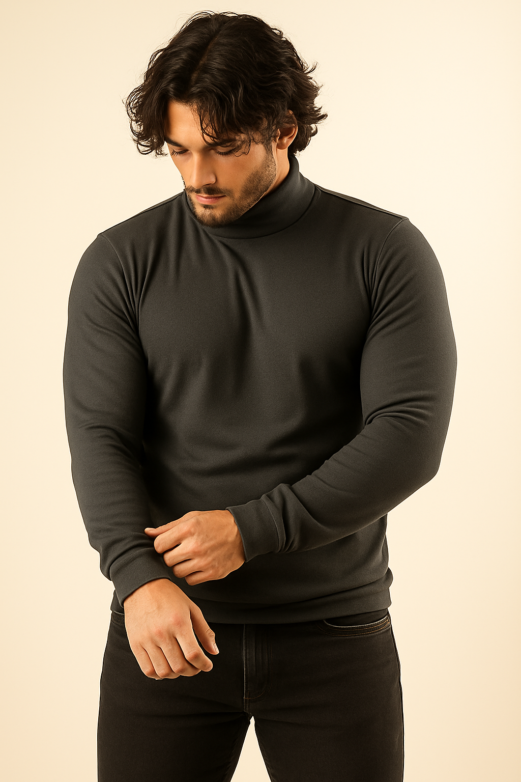 CHARCOL HIGH NECK