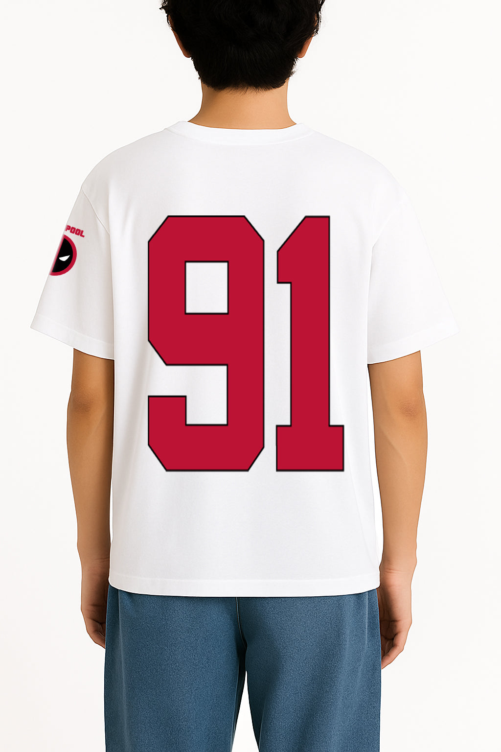 DEAD POOL OVERSIZED  T-SHIRT