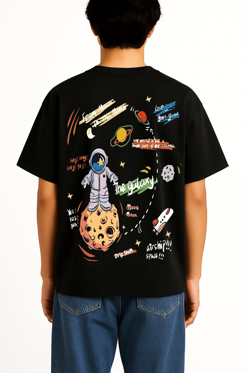 GALAXY OVERSIZED T-SHIRT