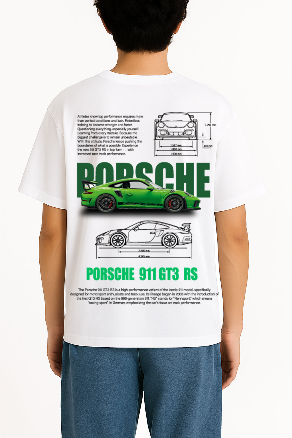 PORSCHE OVERSIZED T-SHIRT