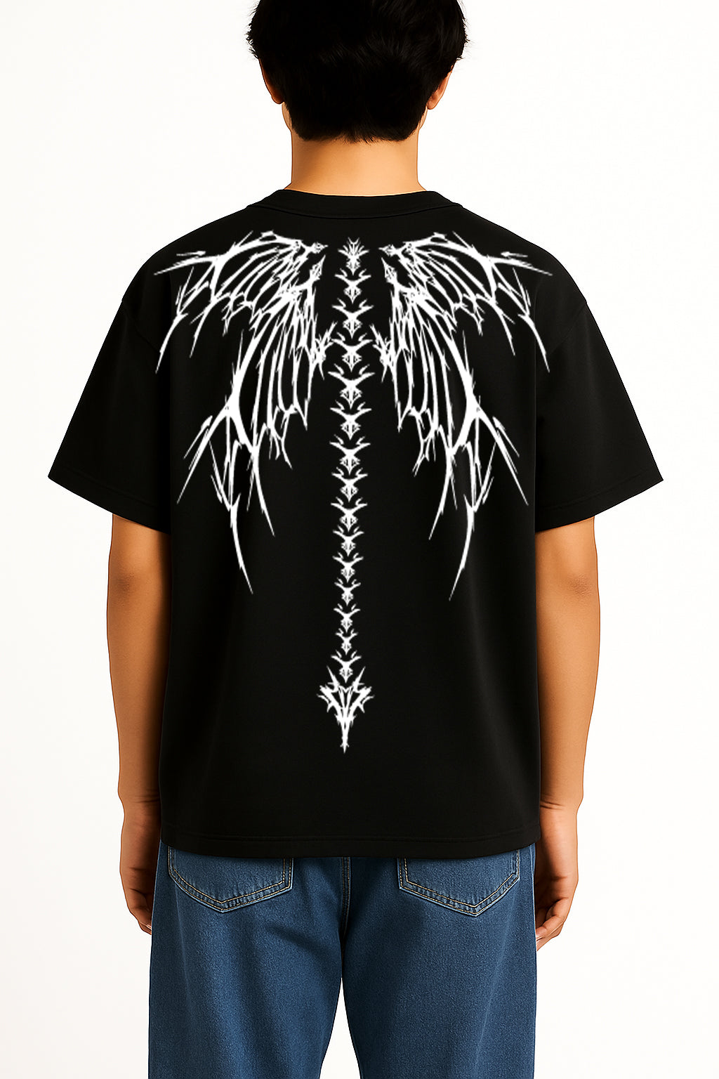 SKULL OVERSIZED  T-SHIRT