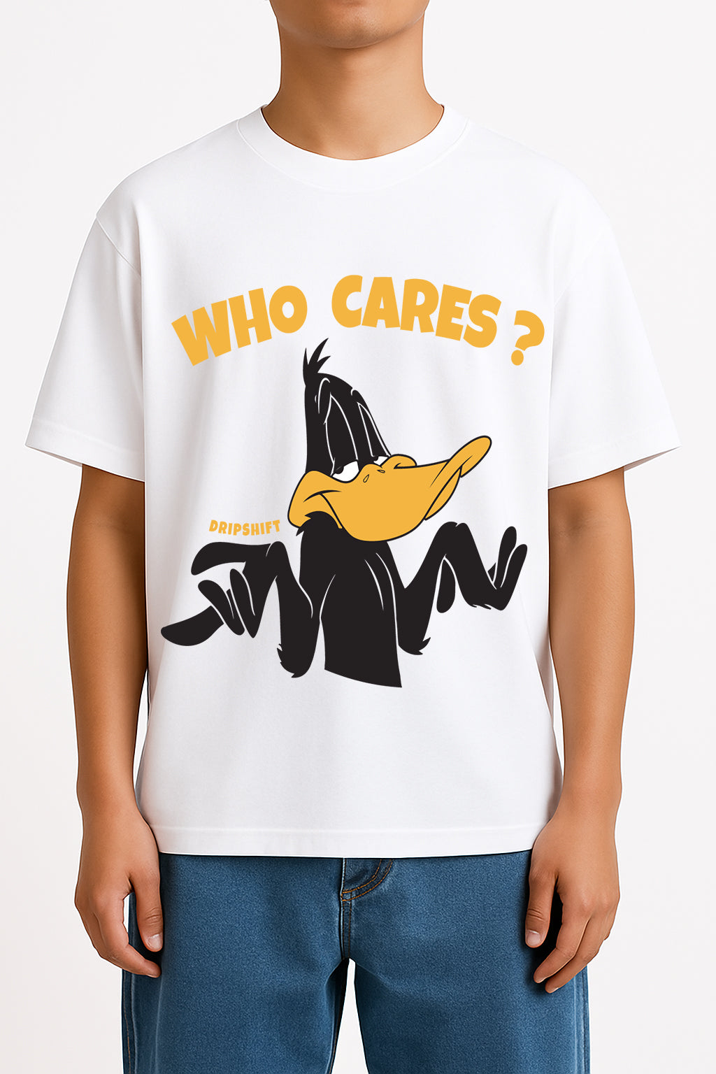WHO CARES OVERSIZED T-SHIRT