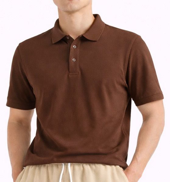 BROWN BASIC POLO