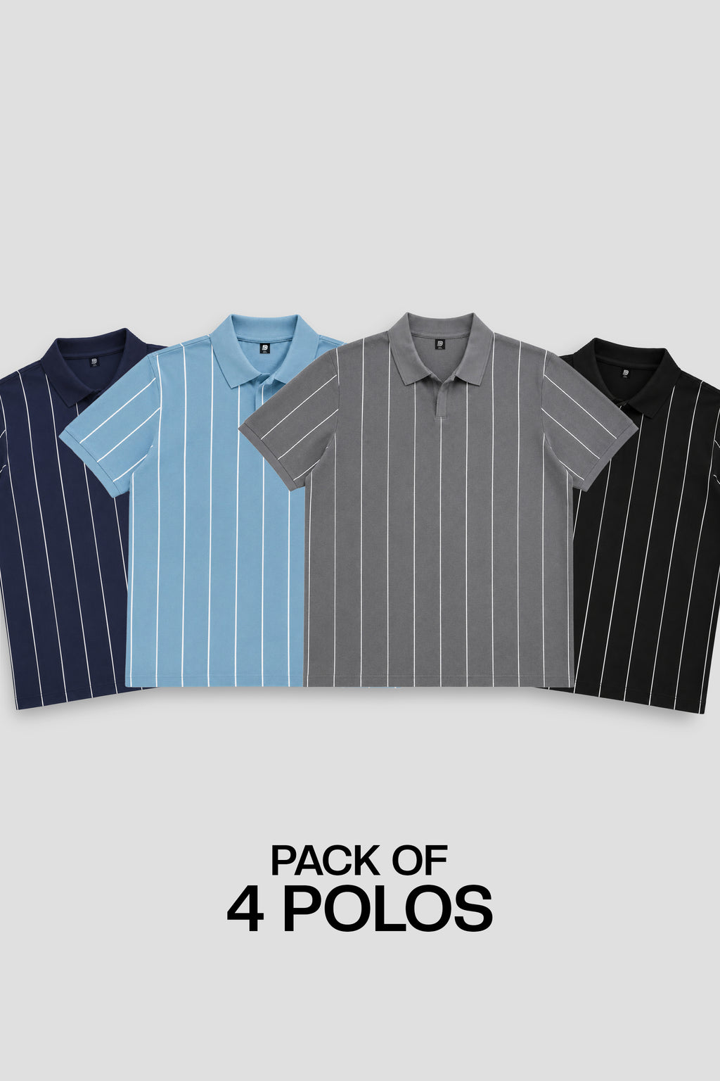 Pack Of 4 Lining Polo